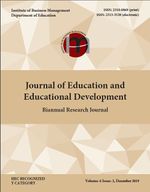 Journal of Education and Educational Development Title.jpg